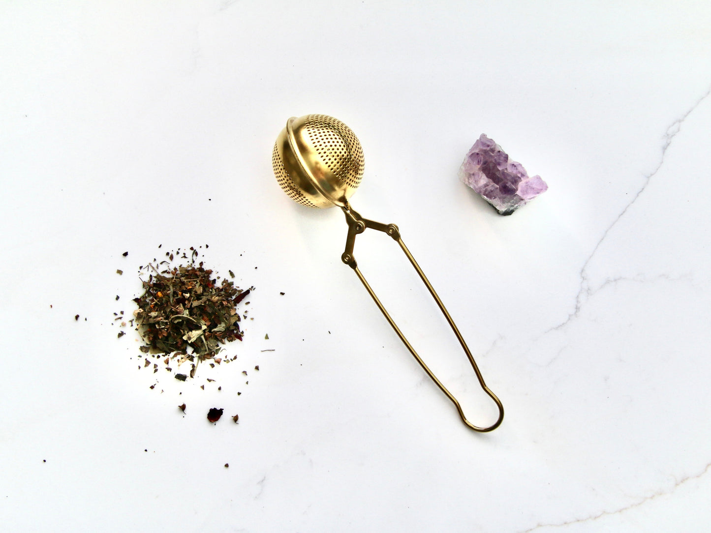 Stainless Steel Tea Strainer & Infuser - Eufloria Botanica
