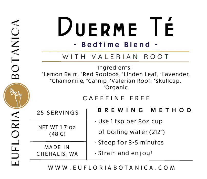 Duerme Té with Valerian Root