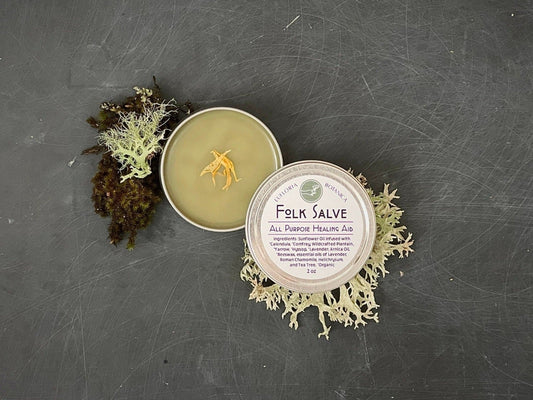 Folk Salve. An All Purpose Healing Aid